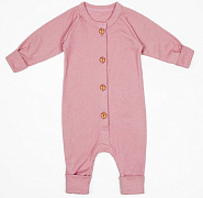 Комбинезон на пуговицах AmaroBaby Fashion ЧЗ розовый 86
