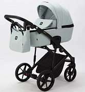 Детская коляска Adamex Mobi 2 в 1 M-TK27 (СЕРО-ЗЕЛЕНЫЙ)