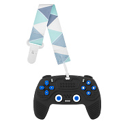 Прорезыватель силиконовый Roxy-Kids Игровой джойстик, с держателем