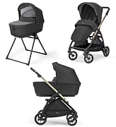 Детская коляска Inglesina Electa System Duo 2 в 1 2023 Upper Black