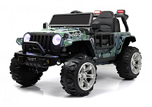 Детский электромобиль RiverToys T222TT 4WD камуфляж