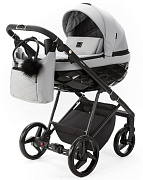 Детская коляска Adamex Quantum 2 в 1 Q-TK83 TIP (СВ.СЕРЫЙ)