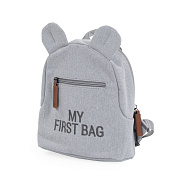 Рюкзак Childhome My First Bag CWKIDBCGA CANVAS GREY