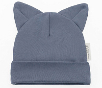 Чепчик (шапочка) AmaroBaby Nature essence cat серый 40