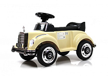 Детский толокар RiverToys Mercedes-Benz 300S бежевый