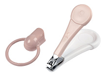 Детские щипчики для стрижки ногтей Beaba Coupe Ongle 920363 OLD PINK