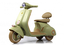 Детский электроскутер RiverToys K444PX-A зеленый