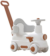 Поезд-качалка-беговел UNIX Kids Train Grey
