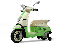 Детский электромотоцикл RiverToys Z222ZZ зеленый