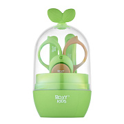 Маникюрный набор Roxy-Kids Листик RPS-003-G зеленый с коричневым