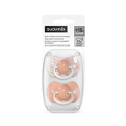 Соска-Пустышка Suavinex Physiological Dreams Pro +18 мес, 2 шт 308281 PINK