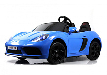 Детский электромобиль RiverToys Porshe Cayman T911TT синий