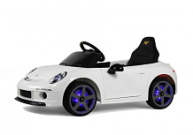 Детский электромобиль RiverToys Porsche 911 RUF A444AA WHITE/белый