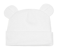 Чепчик (шапочка) AmaroBaby Nature essence bear молочный 44