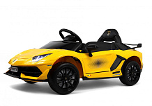 Детский электромобиль RiverToys K888PX желтый