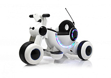 Детский электромотоцикл RiverToys Мoto HL300 белый
