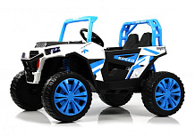Детский электромобиль RiverToys F888FF-A 4WD синий
