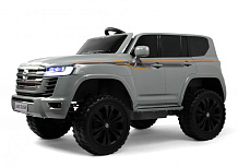 Детский электромобиль RiverToys Toyota Land Cruiser 300 L999LL серый