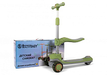 Детский самокат RiverToys HB-603 GREEN/зеленый
