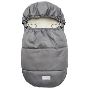 Конверт меховой AmaroBaby Snowy Baby 85 см серый