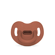 Соска-Пустышка Suavinex Anatomical Pro 6–18 мес 308076 BRICK RED