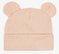 Чепчик (шапочка) AmaroBaby Nature essence bear бежевый 42