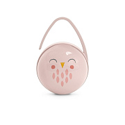 Футляр для двух сосок Suavinex Owl с ручкой для подвешивания 307759 PK