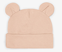 Чепчик (шапочка) AmaroBaby Nature essence bear New бежевый 40