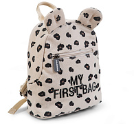 Рюкзак Childhome My First Bag CWKIDBLEO CANVAS LEOPA