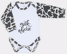 Боди Rant Milk-Aholic с длинным рукавом 6181 White 68