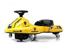 Детский электромобиль RiverToys K009PX желтый