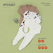 Комбинезон Rant Mosaic с кнопками 1675/1875 3 шт Beige 80