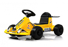 Детский электромобиль RiverToys K008PX желтый