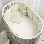Бортик в кроватку Perina Lovely Dream Фисташковый