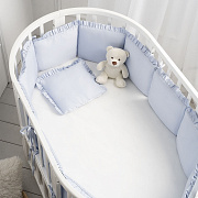 Бортик в кроватку Perina Lovely Dream Голубой