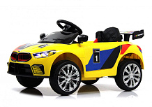 Детский электромобиль RiverToys F444FF желтый