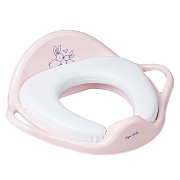 Накладка на унитаз мягкая Tega Baby Little Bunnies (Кролики) KR-020-104 розовый