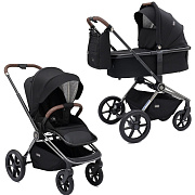Коляска 2 в 1 Labala Raiz Edition Line 2025 Black Night