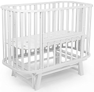 Детская кроватка Sweet Baby Barocco белый/белый