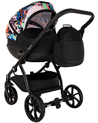 Детская коляска Tutis Nanni 7 2 в 1 1532119 Black Painting